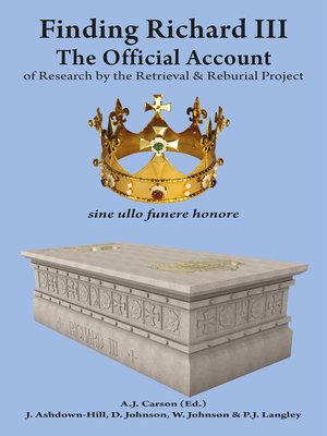 cover image of Finding Richard III